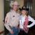 Miss Teen Rodeo Florida 2014 McKenna Andris and Wayne Brooks, PRCA Announcer of the Year